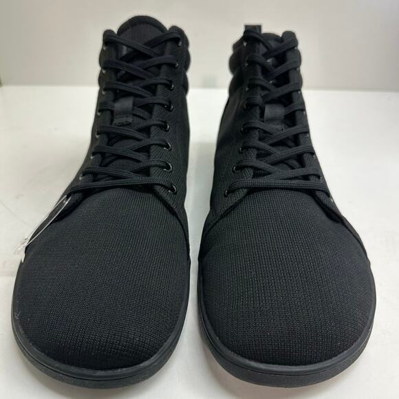 NWOT Feelgrounds Highrise Knit Barefoot Minimalist Sneaker Triple Black US 13 - Picture 4 of 9
